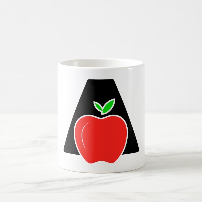 Mug Drôle A pour Pomme  (Centre)