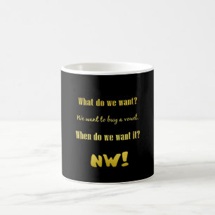 Mug Drôle Acheter une voyelle — Maintenant !