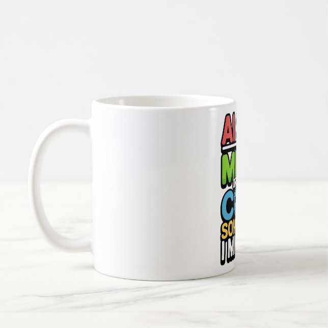 Mug Drôle AI Coding Quote - Humour programmeur (Gauche)