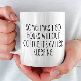 Mug Drôle Amateurs De Café Citation Typographie Sarcas
