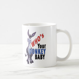 Mug Drôle âne, qui est votre bébé âne