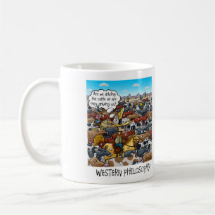 Mug drôle avec philosophie occidentale