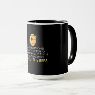 Mug Drôle cadeau Bee Hive Don d'airain d'abeilles m