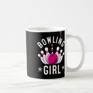Mug Drôle cadeau Bowling pour enfants Cool Bowler Girl