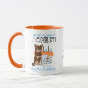 Mug Drôle cadeau d'anniversaire pour Brown Chihuaua Ma
