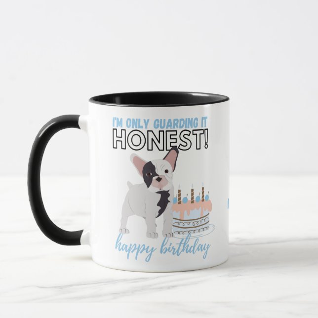 Mug Drôle cadeau d'anniversaire pour French Bulldog Ma (Gauche)
