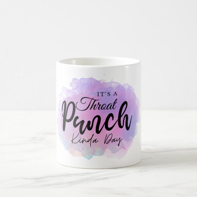 Mug Drôle cadeau de café, C'est une punch Throat Kinda (Centre)