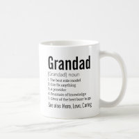 Drôle cadeau de définition de grand-père pour le g