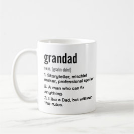 Mug Drôle cadeau de définition de grand-père pour le g