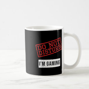 Mug Drôle cadeau de joueur - Ne pas déranger Je suis J