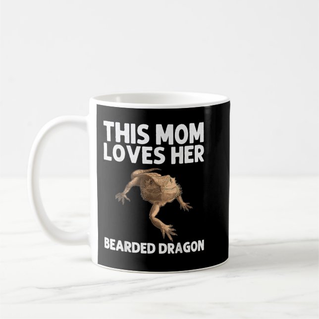 Mug Drôle Cadeau Dragon Porté Pour Maman Femmes Lizard (Gauche)