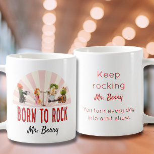 Mug Drôle cadeau enseignant - Personnalisé Cool Rock L