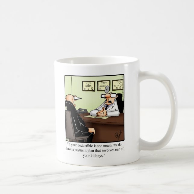 Mug Drôle cadeau Humour Médicale (Droite)