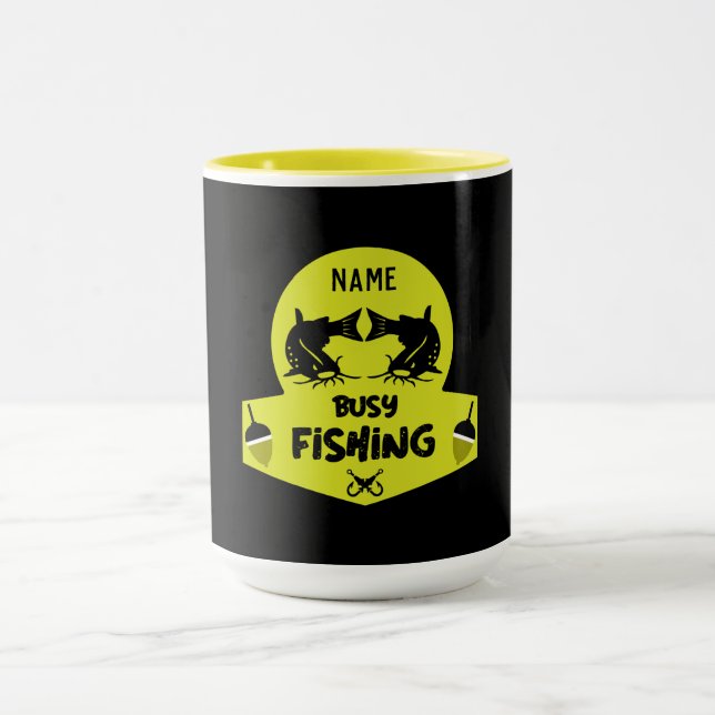 Mug Drôle cadeaux de pêche originaux (Centre)