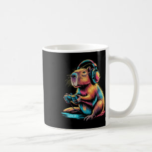 Mug Drôle Capyra Video Joueur Capyra