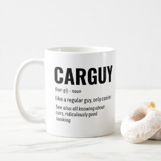 Mug Drôle Carguy Définition du dictionnaire