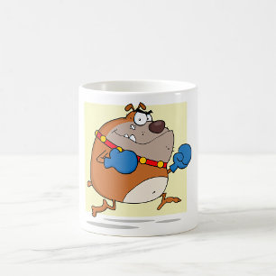 Mug Drôle Cartoon Bulldog Boxer Chien