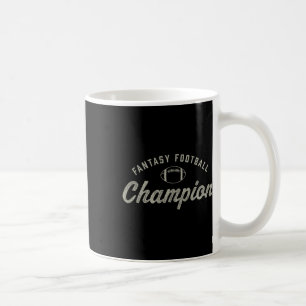 Mug Drôle Champion de Football Imaginaire Brouillon de