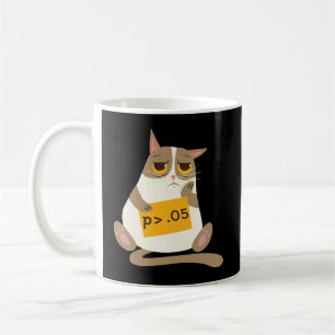 Mug Drôle Chercheur en statistiques haute valeur P
