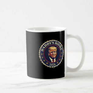 Mug Drôle chez papa 2024 Trump Nous avons gagné l'Amér
