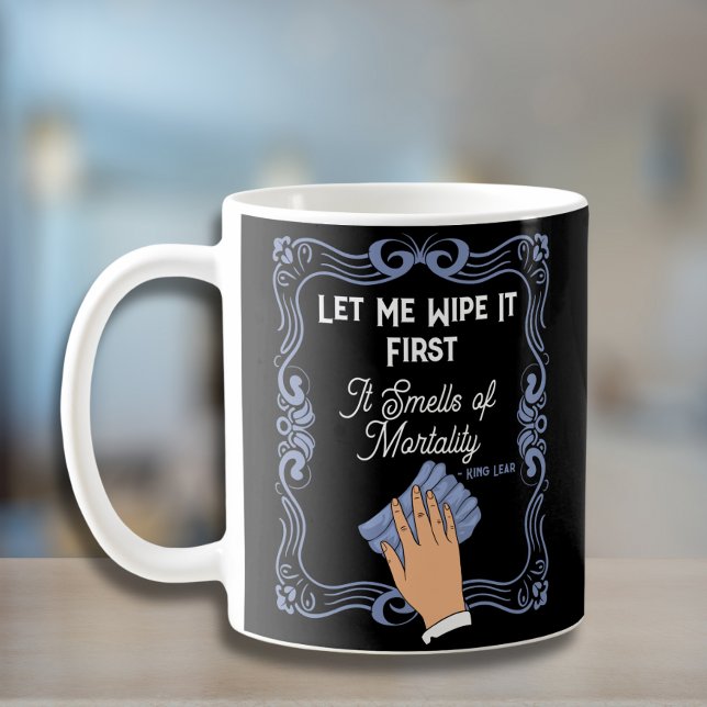 Mug Drôle Citation intelligente Shakespeare Humour sec (Créateur téléchargé)