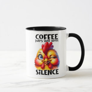 Mug Drôle Citation Poulet/Sarcastique
