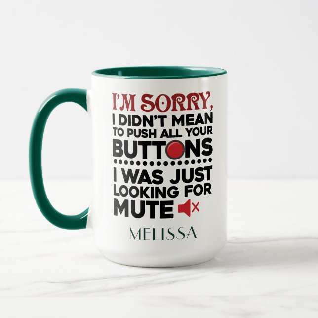Mug Drôle Citation Sarcastique Maman Anniversaire Pers (Gauche)