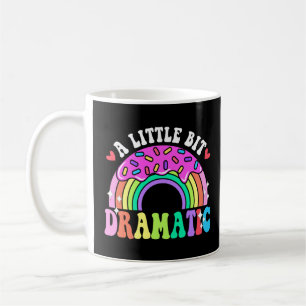 Mug Drôle Cite Un Peu Dramatique, De Mignons Donuts.