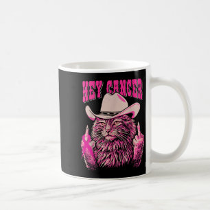 Mug Drôle Conscience du cancer du sein Western Rose Ch