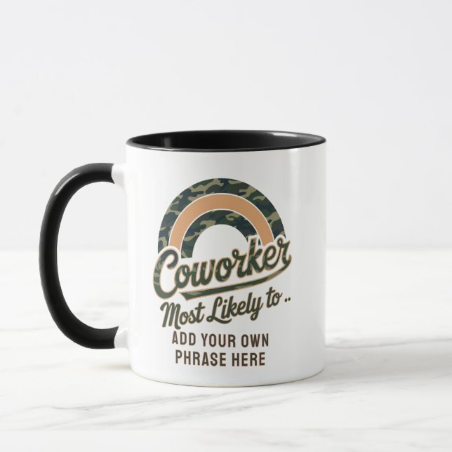 Mug Drôle Coworker Cadeaux Les Plus Probables : PERSON (Gauche)