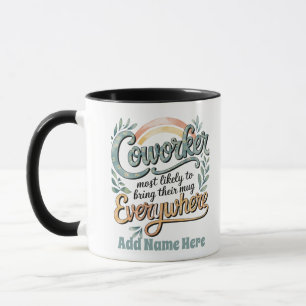 Mug Drôle Coworker Cadeaux Les Plus Probables : PERSON