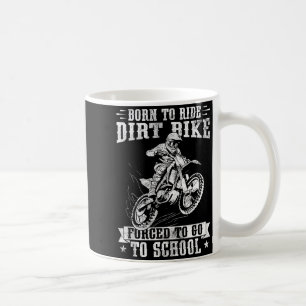 Mug Drôle d'art de moto cross pour garçons filles Moto