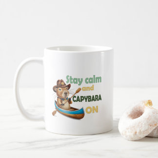 Mug drôle de capybara, cadeau, mignon capybara, ne pas