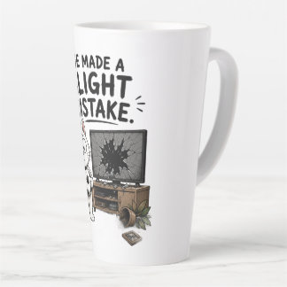 Mug drôle de chat d'erreur légère - Ca