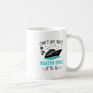 Mug Drôle de croisière exercice d'évacuation conceptio