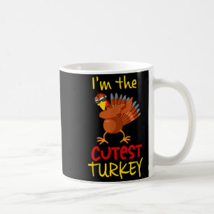 Mug Drôle de dindon le plus mignon pour groupe de fami