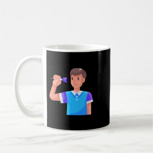 Mug Drôle de fléchettes pour les joueurs de fléchettes
