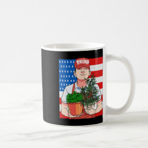 Mug Drôle de fumeur de joints partisan Vote pour le pr