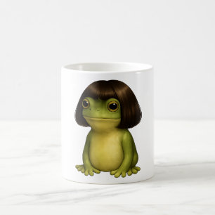 Mug Drôle de grenouille Bob coupe de cheveux Mème pour