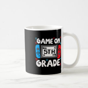 Mug Drôle de jeu de gamer Game On 5e année Ck à l'écol