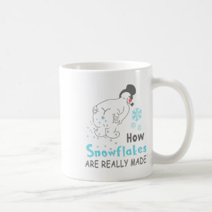 Mug Drôle de neige Comment les flocons de neige sont v