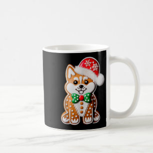 Mug Drôle de pain d'épice Sibérien Husky Chien Noël Fe