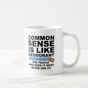 Mug Drôle Déodorant Bon Sens