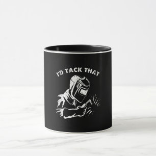 Mug Drôle D'Identité Qui Rend Des Cadeaux De Soudeur