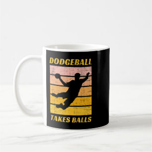 Mug Drôle Dodgeball Team Joueur Ball Games Hommes Femm