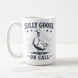 Mug Drôle D'oie Idiote Infirmière De Garde Profession
