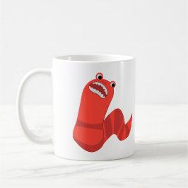 Mug Drôle Drôle Cartoon Worm Mort de Mongolie