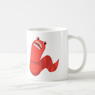 Mug Drôle Drôle Cartoon Worm Mort de Mongolie