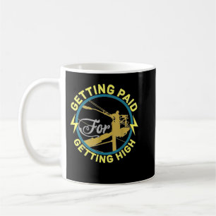 Mug Drôle Electricien Cadeau Electrique Lin électrique