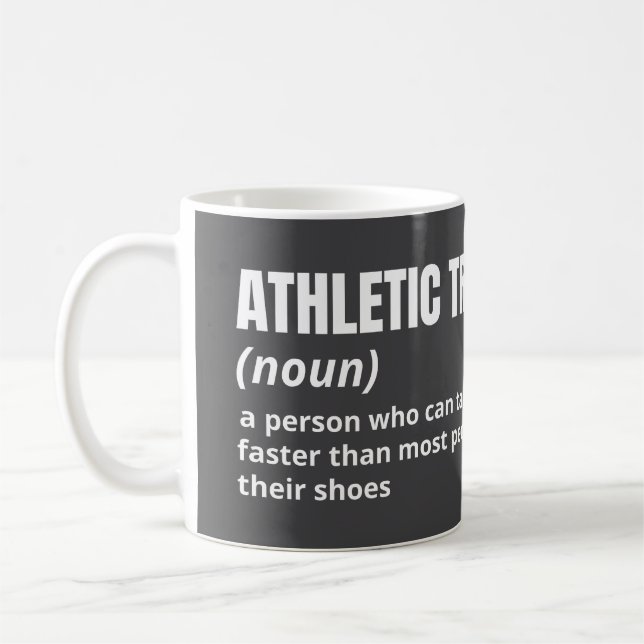 Mug Drôle Entraîneur sportif Définition (Gauche)
